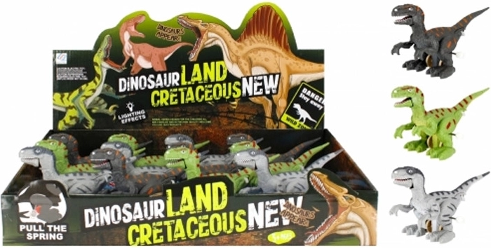 Opwindbare dinosaurus Rex - 1 stuk