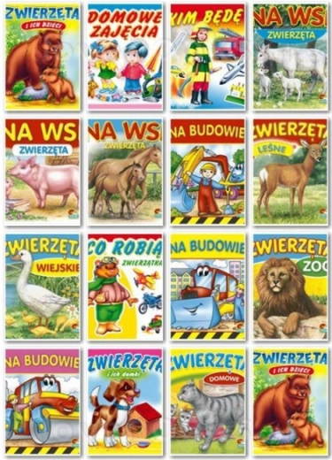 Opvouwbaar harmonica-boekje om te leren lezen