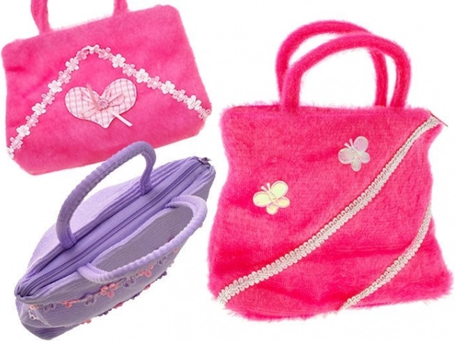 Meisjes handtas cosmetisch met rits
