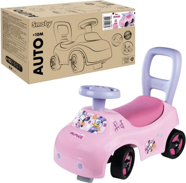 Loopauto MINNIE 2-in-1 voor meisjes