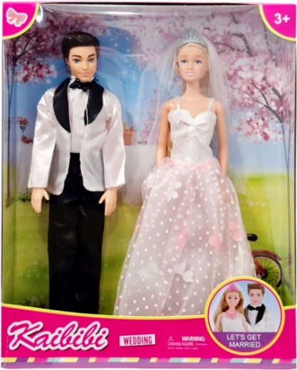 Bruids poppen – bruid en bruidegom