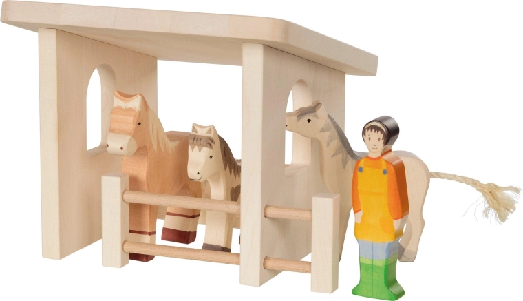 Houten schuilplaats voor dieren