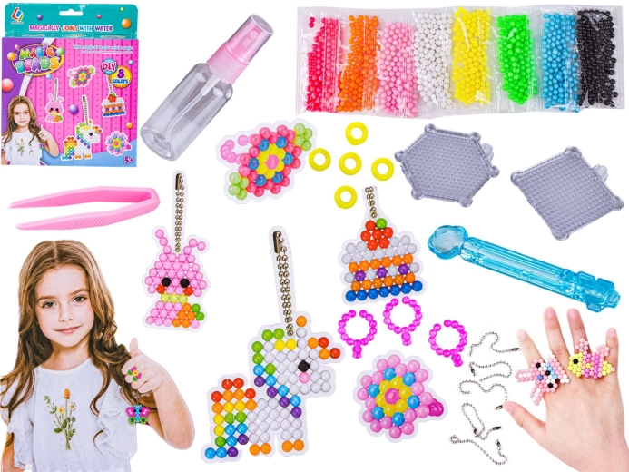 Waterkralen – set voor het maken van sieraden en hangers (8 kleuren)