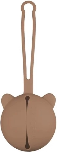 OH,POPPY! siliconen speenhouder Biscuit Brown