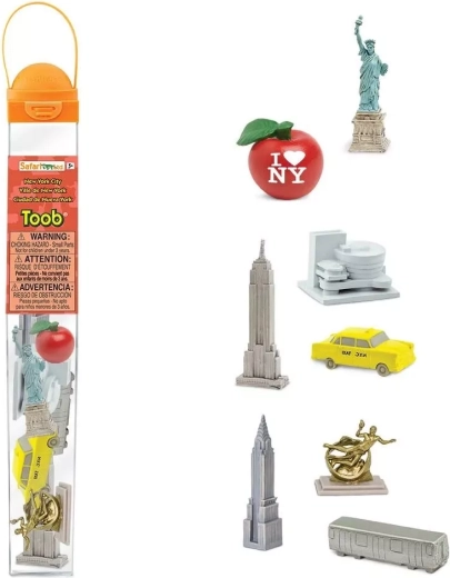 Safari Ltd. Toobs koker New York City