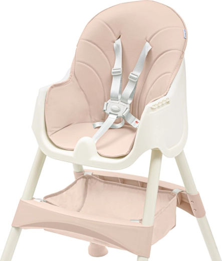 Veiligheid eerst: 5-punts gordel en stabiele basis