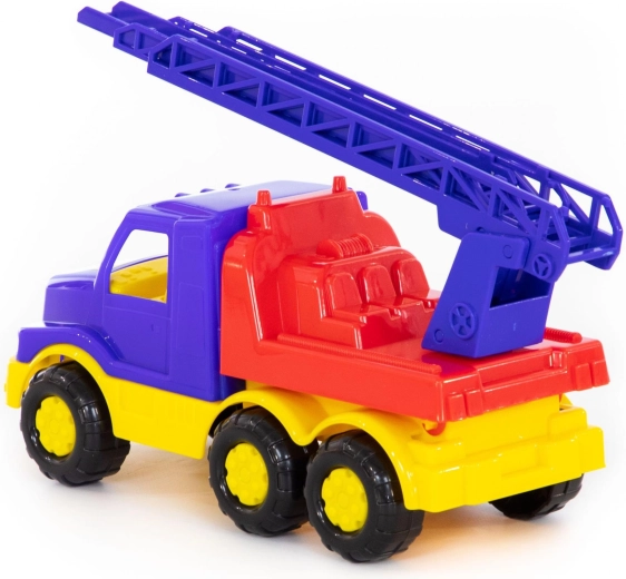 Uitschuifbare en draaibare ladder