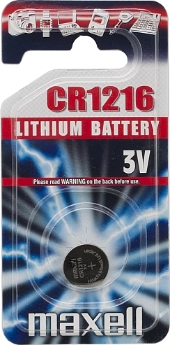 Lithium-knoopcelbatterij CR1216 3 V
