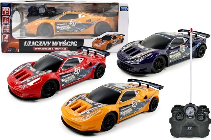 RC-auto voor straatraces