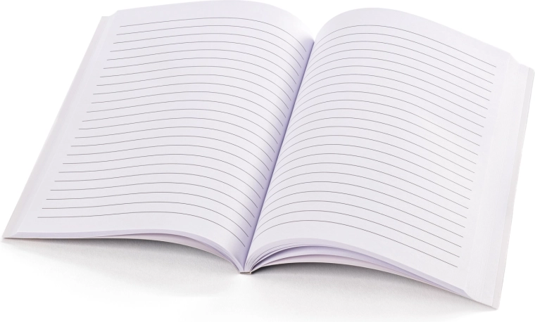 Comfortabel schrijven op gelinieerd papier