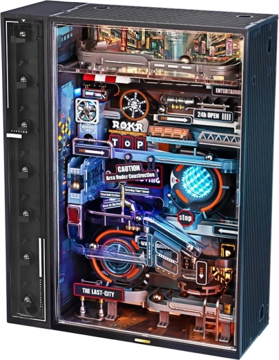 3D mechanische puzzel Stad van het verleden