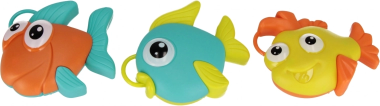 Drijvende visjes in vrolijke kleuren