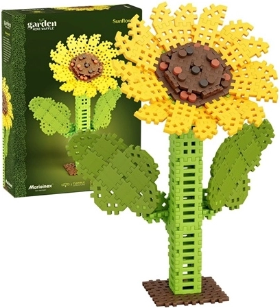 Waffle Mini Garden Zonnebloem bouwset