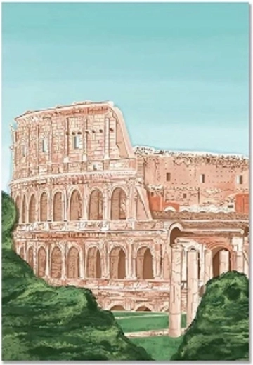 Norimpex Schilderen op nummer Rome Colosseum 40 × 50 cm