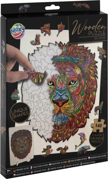 MOXY Contour Puzzel Leeuw 140 Stukken