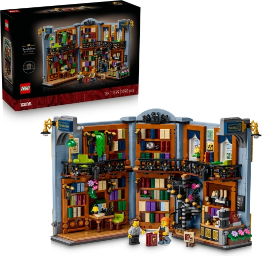 LEGO Icons Book nook: Boekhandel