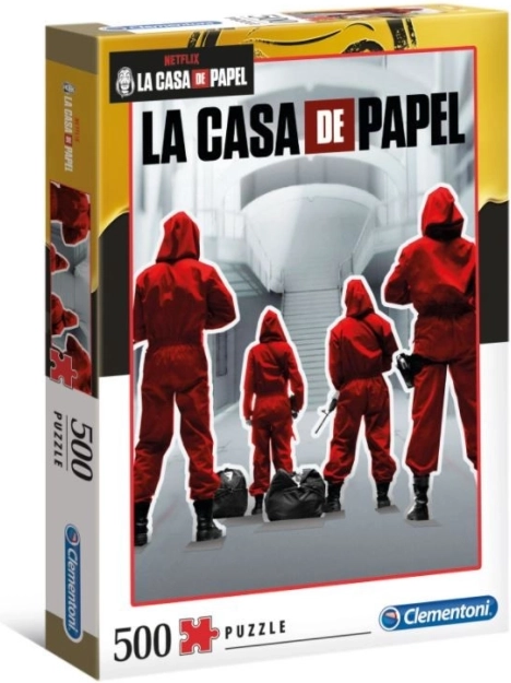 Clementoni Puzzel Netflix: Papírový dům 500 stuks