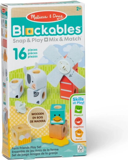 Onbegrensd creëren met 16 houten onderdelen