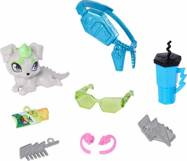 Huisdiertje en 7 thematische accessoires