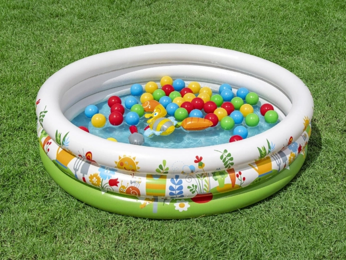 2-in-1: ballenbak en waterplonsbad