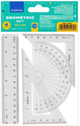 Starpak geometrische linialenset