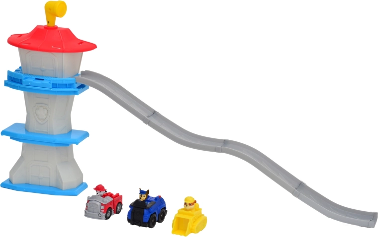 Toren met lange baan voor actievolle afdalingen