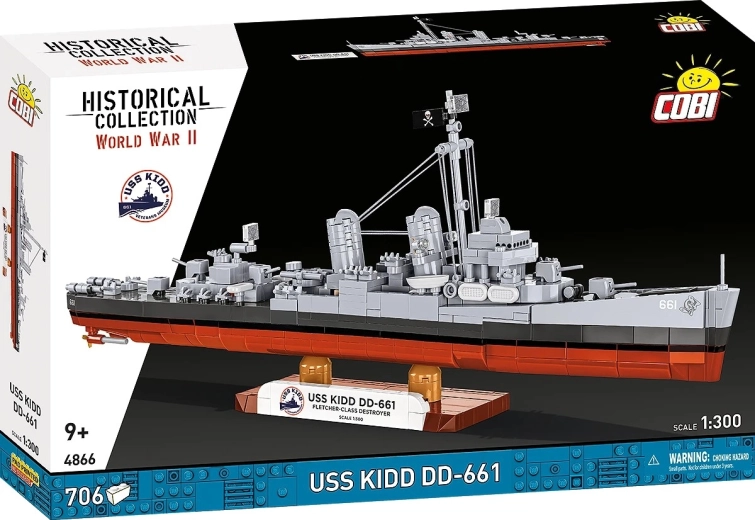 Bouwset COBI USS Kidd (DD-661)