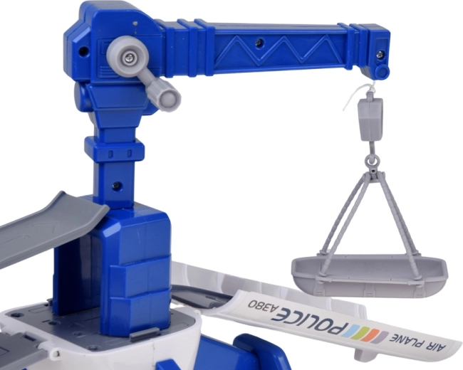 Functionele kraan met platform