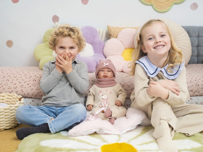 Geluidseffecten zoals bij een echte baby