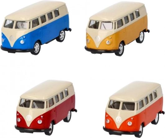 Metalen model Volkswagen T1 MicroBus