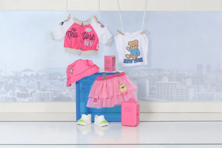 Stijlvolle outfit voor kleine reizigers