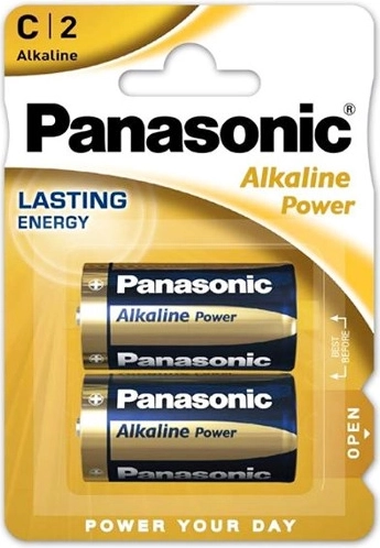Panasonic Alkaline Power LR14 C batterijen, 2 stuks