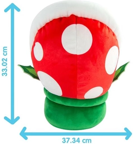 TOMY Mocchi-Mocchi pluche Super Mario Piranha Plant