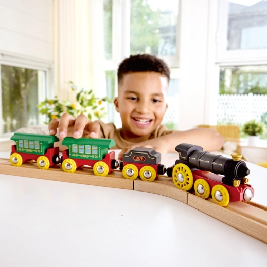 Compatibel met houten treinbanen