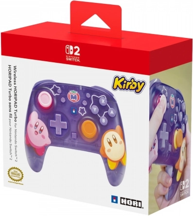 Draadloze controller HORI Wireless HORIPAD Turbo Kirby and Waddle Dee voor Nintendo Switch 2