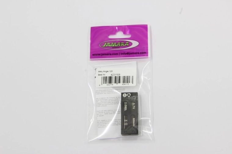 Jamara LiPo-batterij Angle 120 3,7 V 520 mAh 1,92 Wh - 1 stuk
