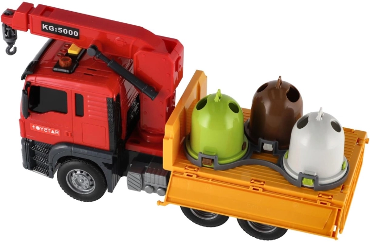 Containers in de verpakking en frictie-/terugtrekaandrijving
