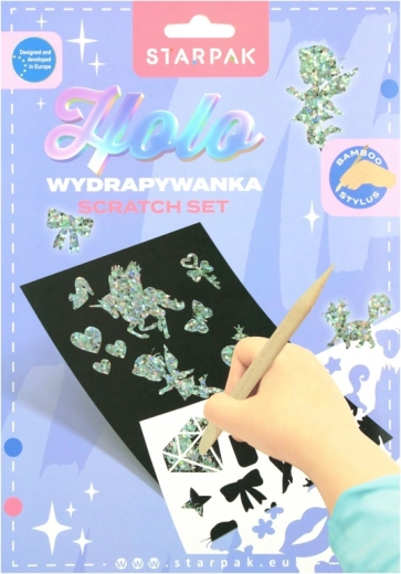 Holografische kras-set - 1 stuk