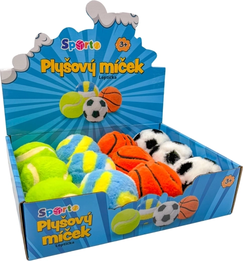 Sporto pluchen balletje - 1 stuk