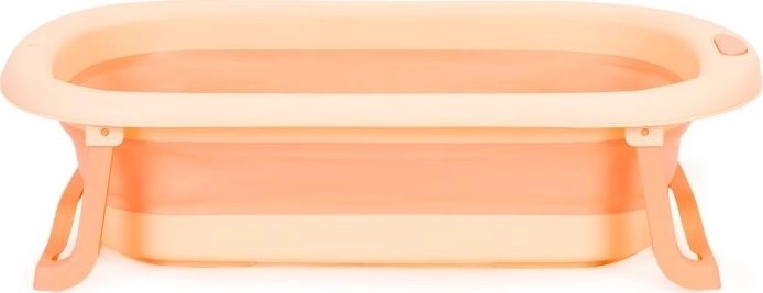 Opvouwbaar kinderbadje met afvoer ECOTOYS – Roze