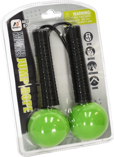 Draadloos springtouw met balletjes voor cardiotraining