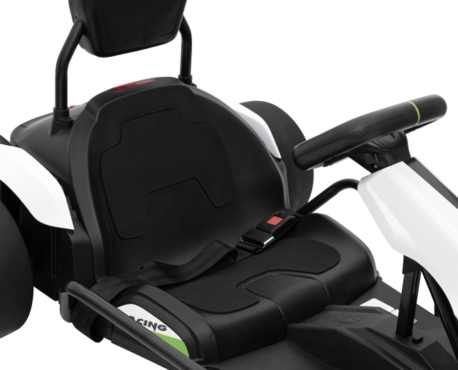 Comfort en bediening als in een echte racewagen