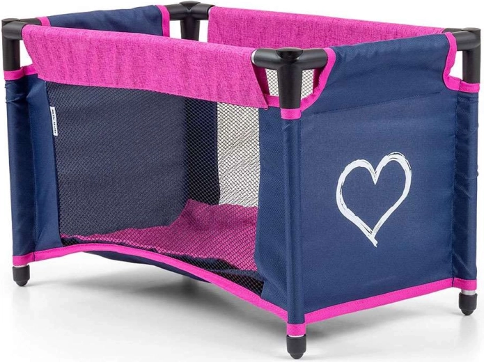 Reisbedje met gaas en zacht beddengoed