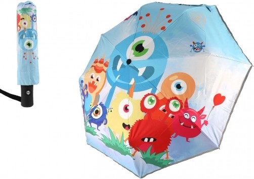 Vrolijke Kinderparaplu Monsters met Reflecterende Rand