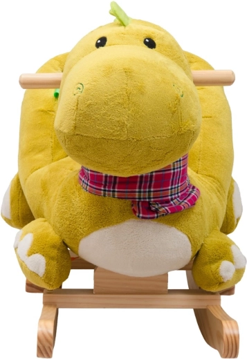 Stabiele houten glijders en handgrepen