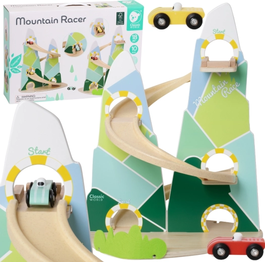 Houten racebaan Bergwedstrijd Classic World