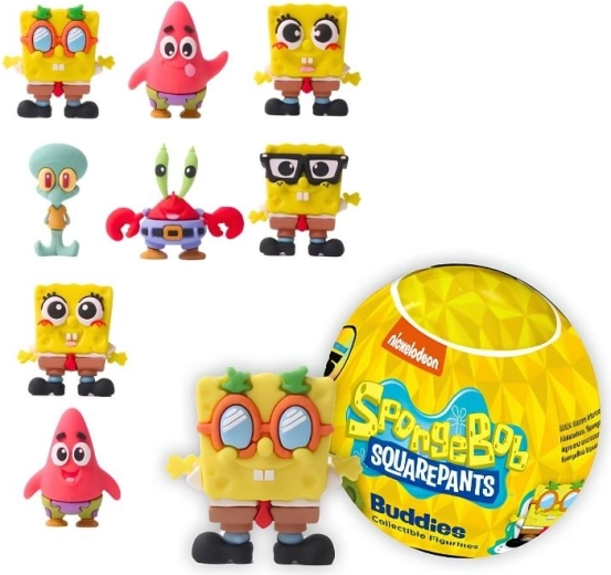 SpongeBob SquarePants verzamelfiguur in capsule - 1 stuk