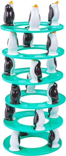 Wankele toren vol spanning