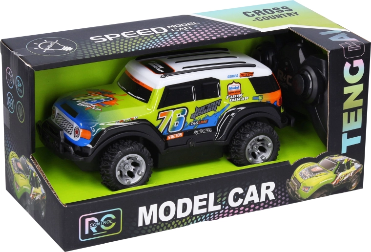 Terrein-RC-auto met afstandsbediening 19,5 cm