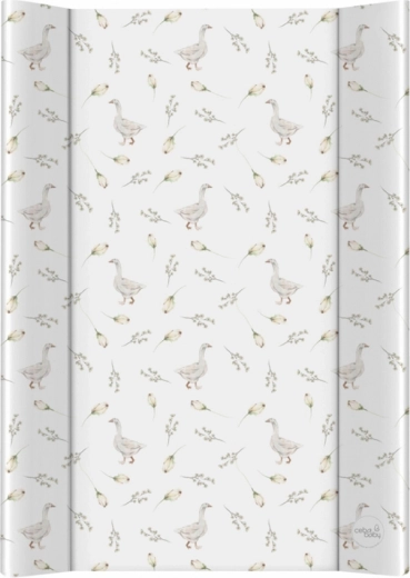 Ceba Baby aankleedkussen met harde plank Basic Goose 50 × 70 cm